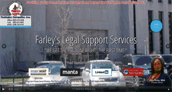 Desktop Screenshot of farleyslegalsupportservices.com
